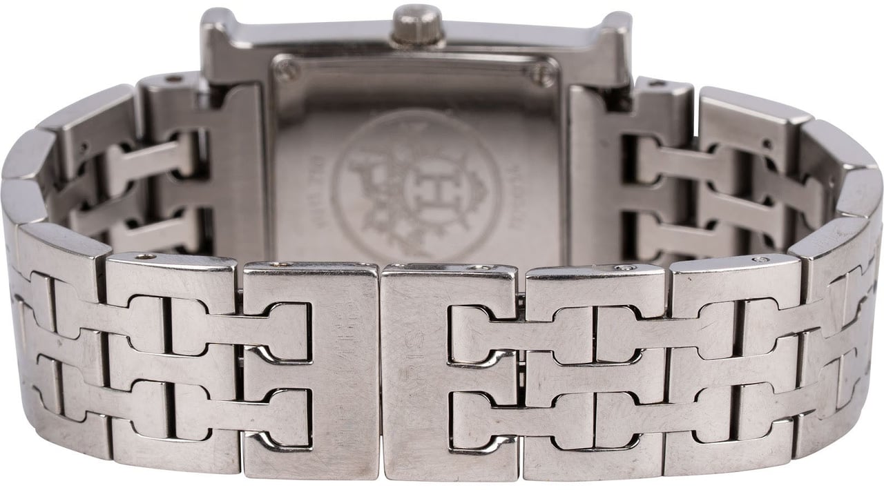 Hermès Silver Tone Heure H HH1.210 Women Watch Divers