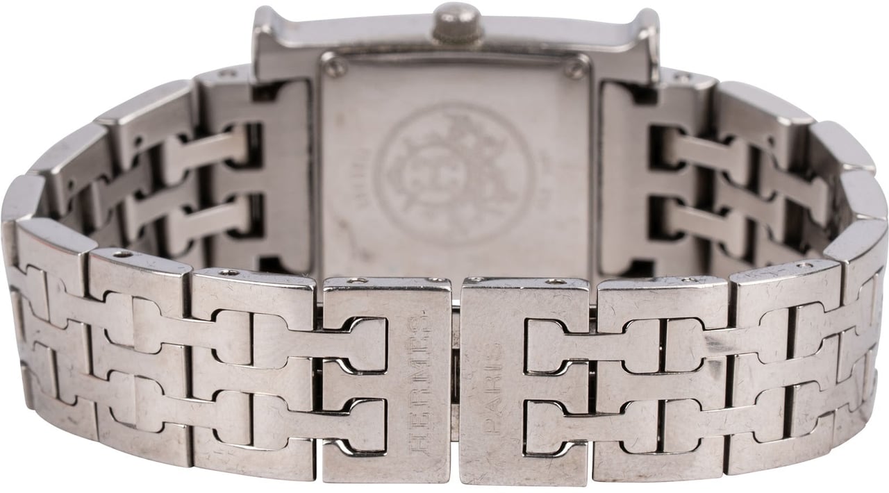Hermès Silver Tone Heure H HH1.210 Women Watch Divers