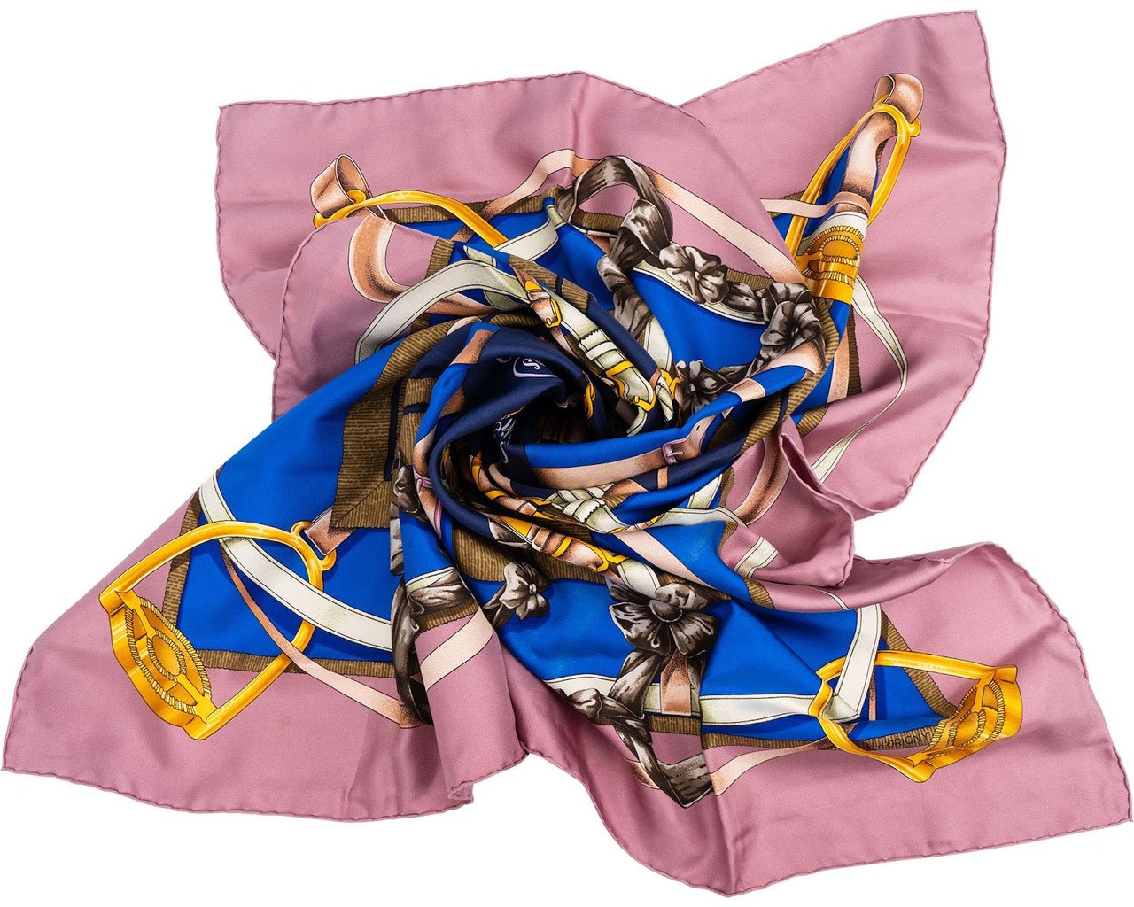 Hermès Grand Manège Silk Carre 90 Scarf Tuch Rood
