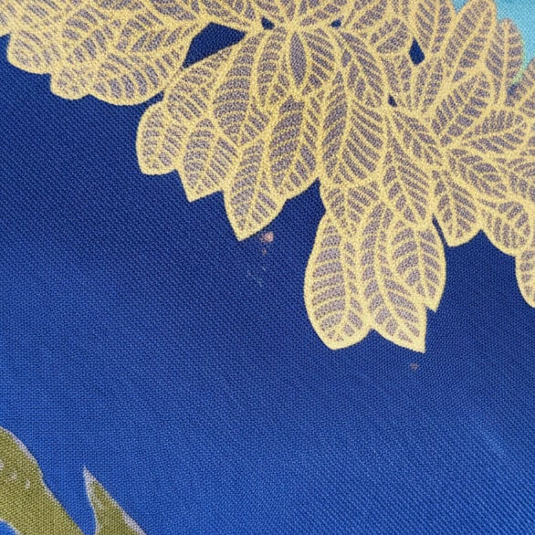 Hermès Lettres d'Erevan Silk 90 Scarf Tuch Blauw