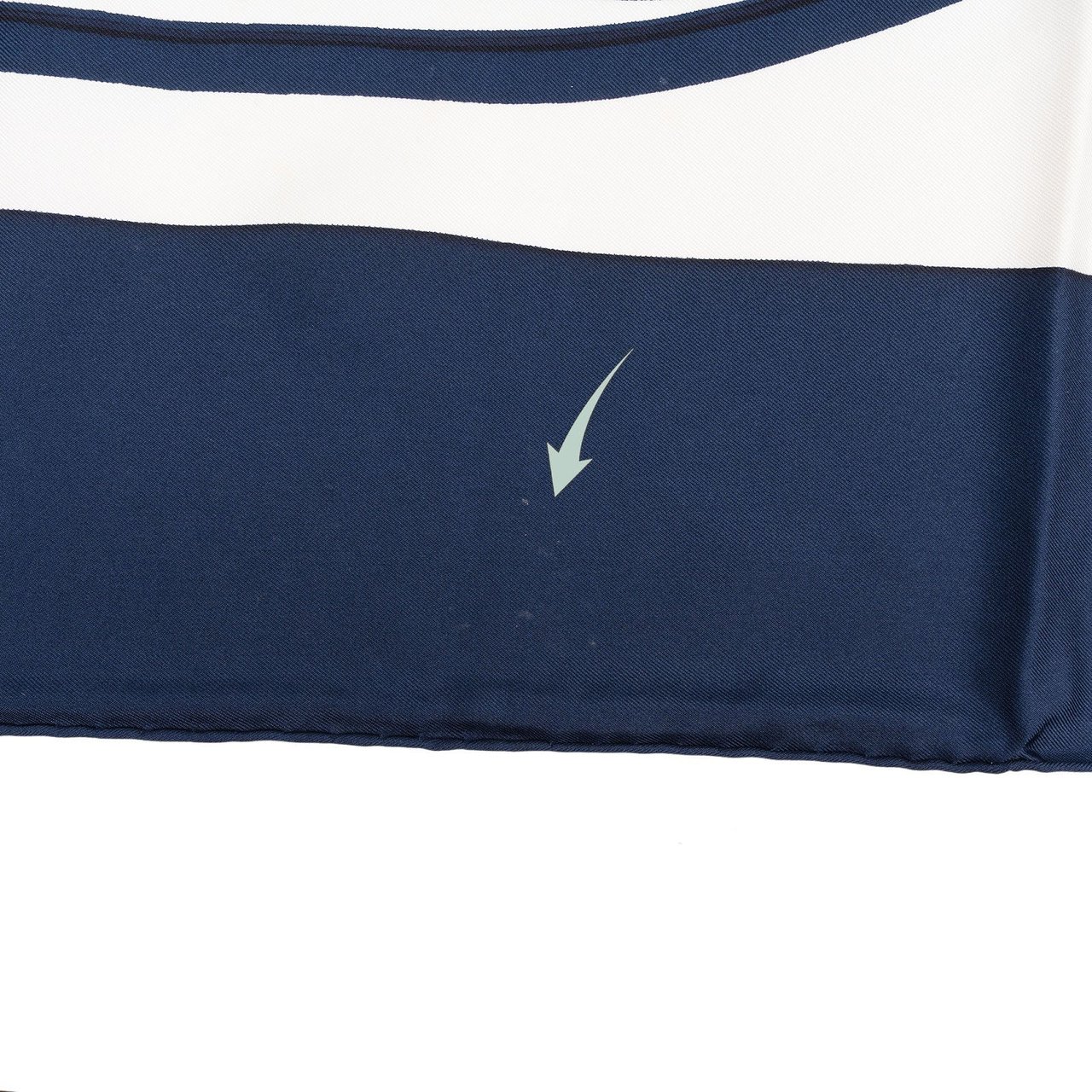 Hermès Brides de Gala Silk 90 Scarf Tuch Navy