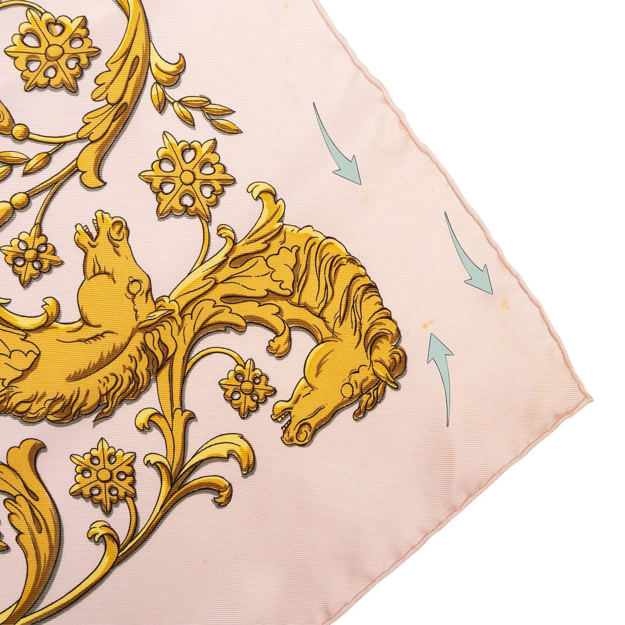 Hermès La Promenade de Longchamps Silk Carre 90 Scarf Tuch Rood