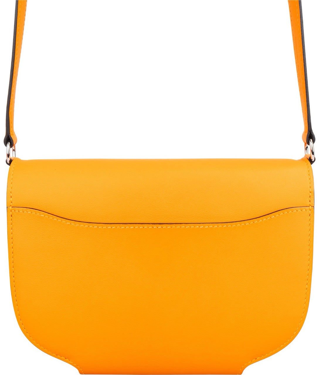 Hermès Swift Leather Convoyeur Crossbody Bag Geel
