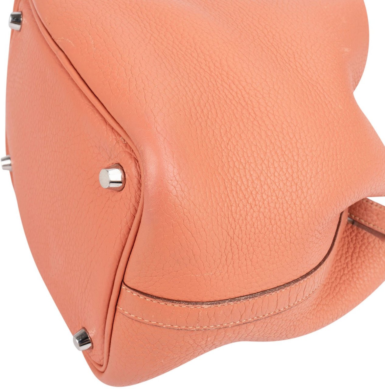 Hermès Crevette Rose Taurillon Clemence Picotin Lock 18 (PM) Handbag Divers