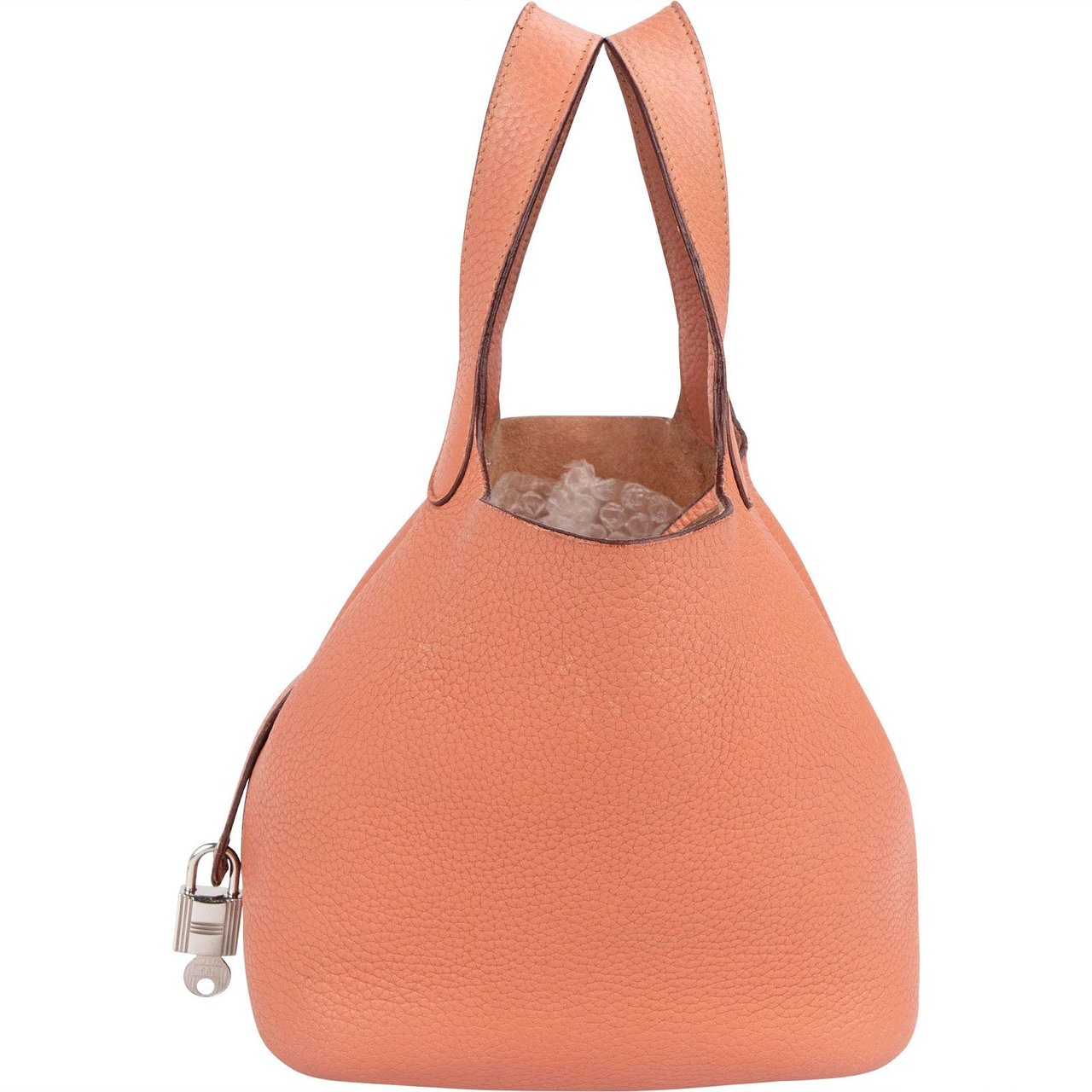 Hermès Crevette Rose Taurillon Clemence Picotin Lock 18 (PM) Handbag Divers