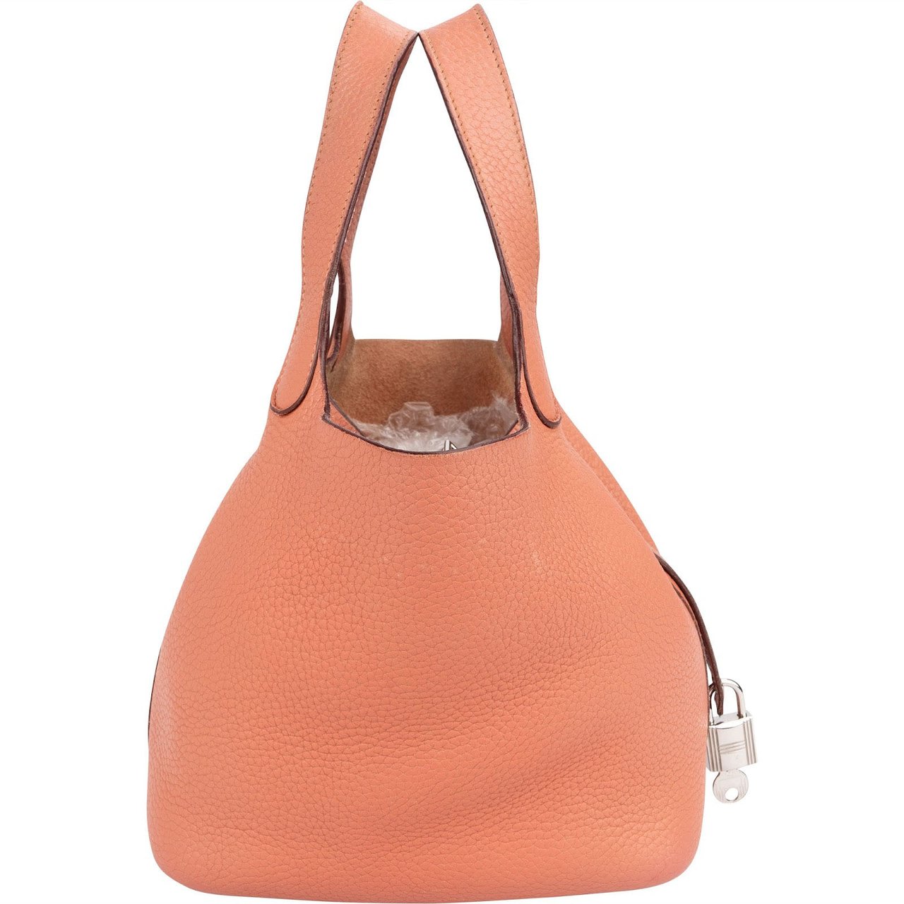 Hermès Crevette Rose Taurillon Clemence Picotin Lock 18 (PM) Handbag Divers