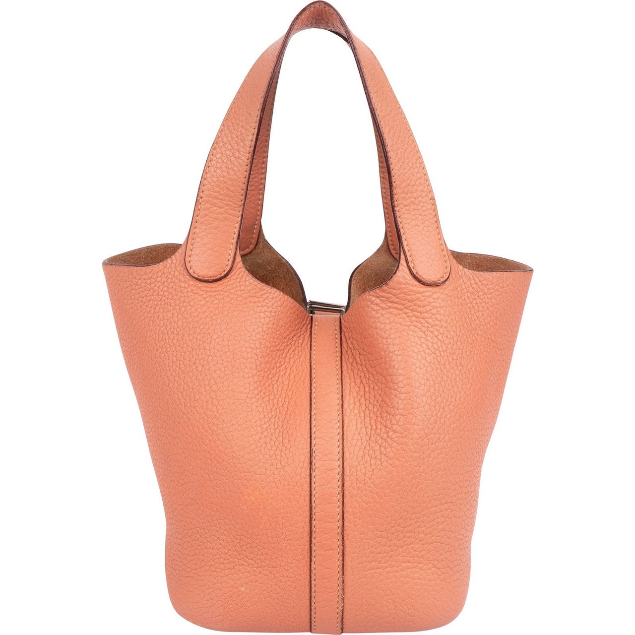 Hermès Crevette Rose Taurillon Clemence Picotin Lock 18 (PM) Handbag Divers