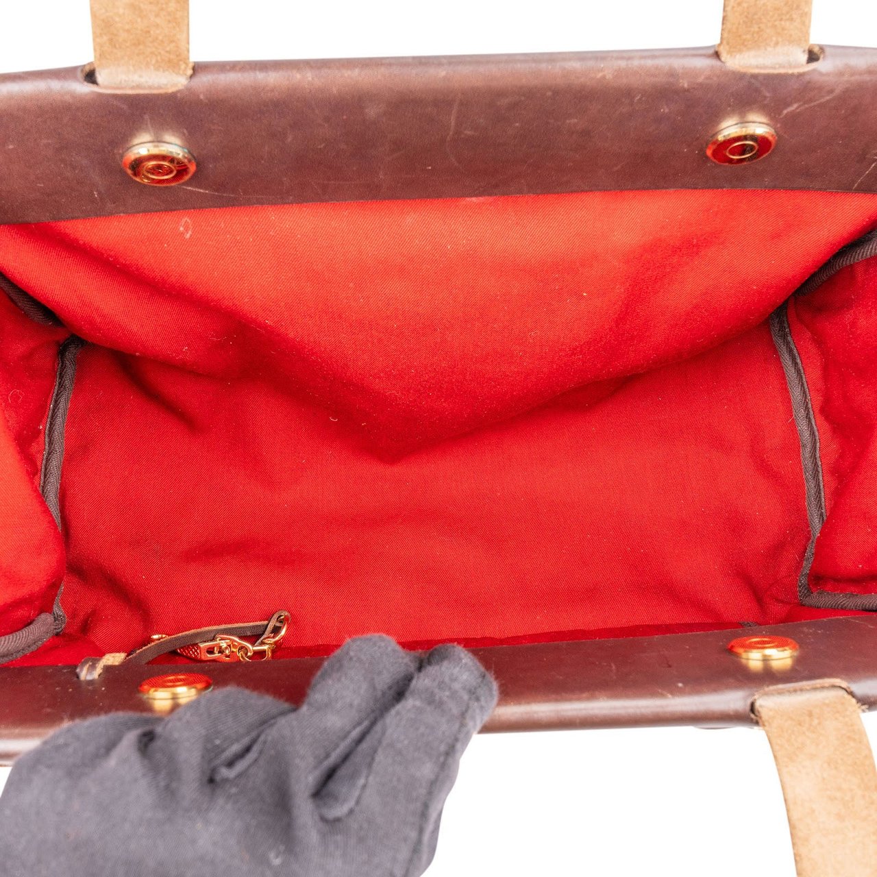 Hermès Classic Cotton Cabas PM Herbag Shoulder Bag Oranje