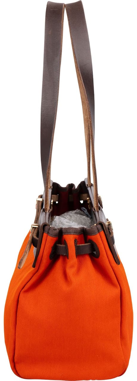Hermès Classic Cotton Cabas PM Herbag Shoulder Bag Oranje