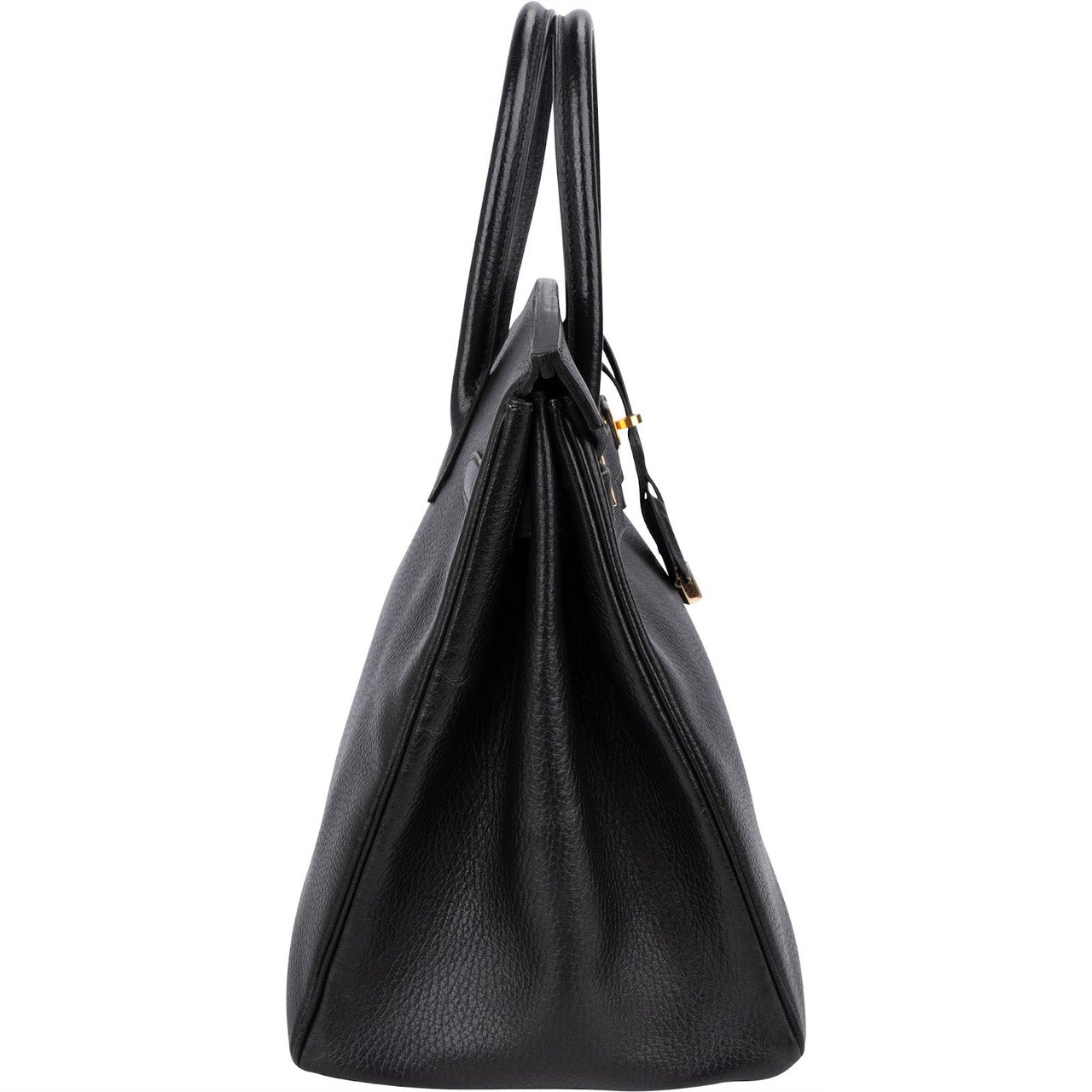 Hermès Ardennes Leather Birkin 35 Handbag Zwart