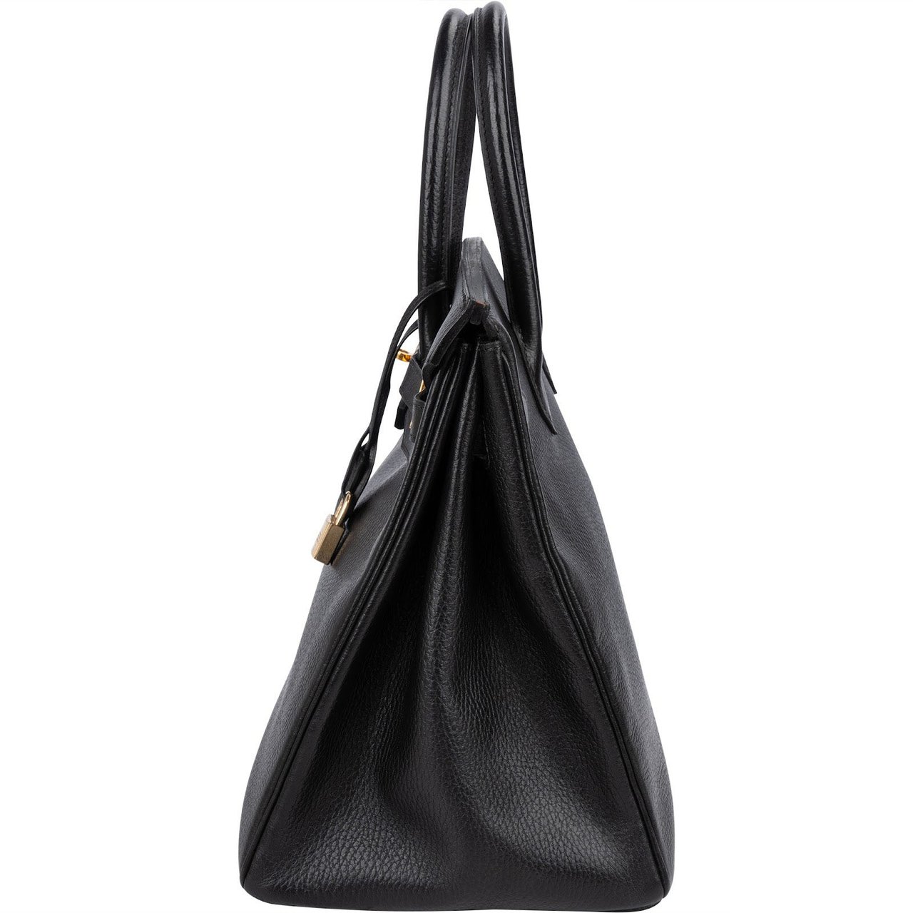 Hermès Ardennes Leather Birkin 35 Handbag Zwart