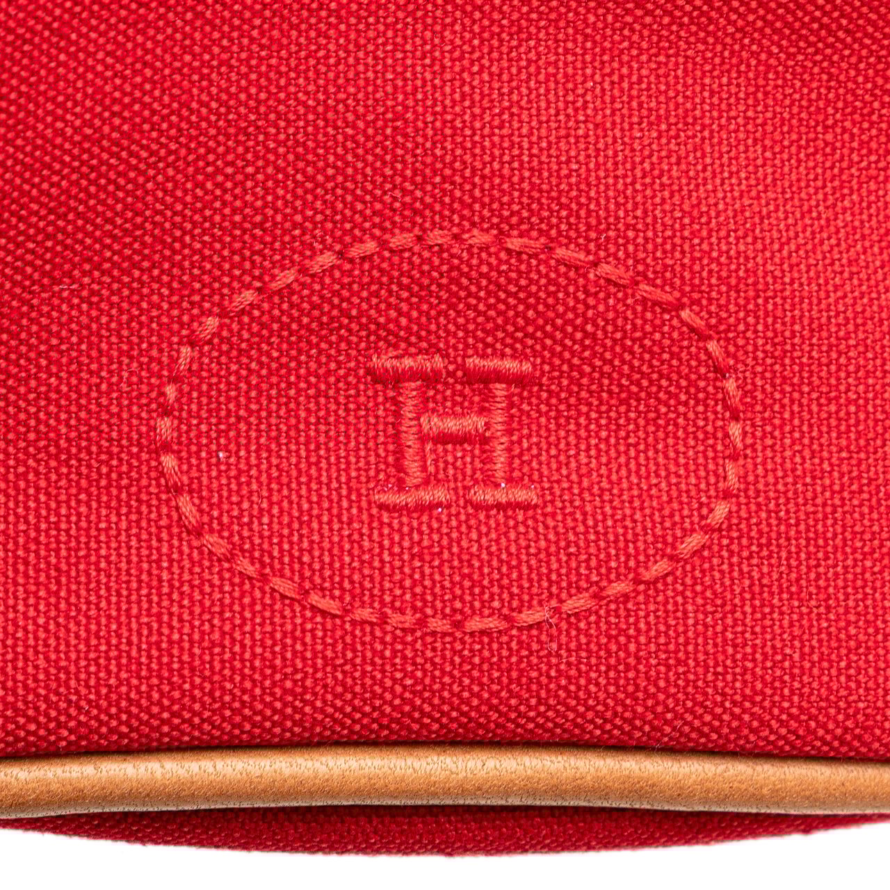 Hermès Toile Polochon Mimile Rood