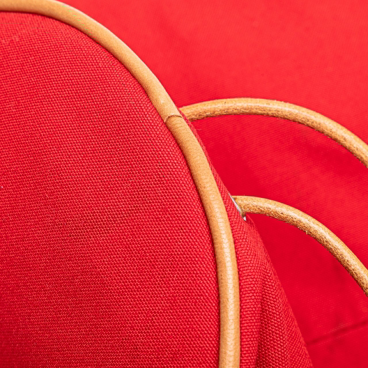 Hermès Toile Polochon Mimile Rood