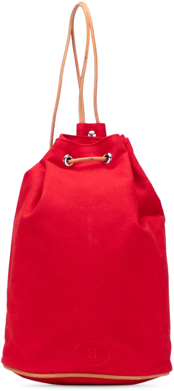 Hermès Toile Polochon Mimile Rood