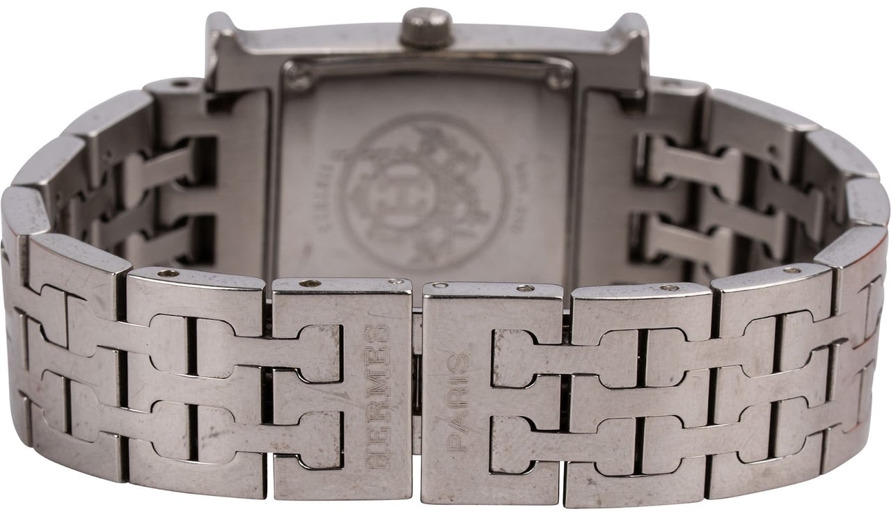 Hermès Silver Tone Heure H HH1.210 Women Watch Divers