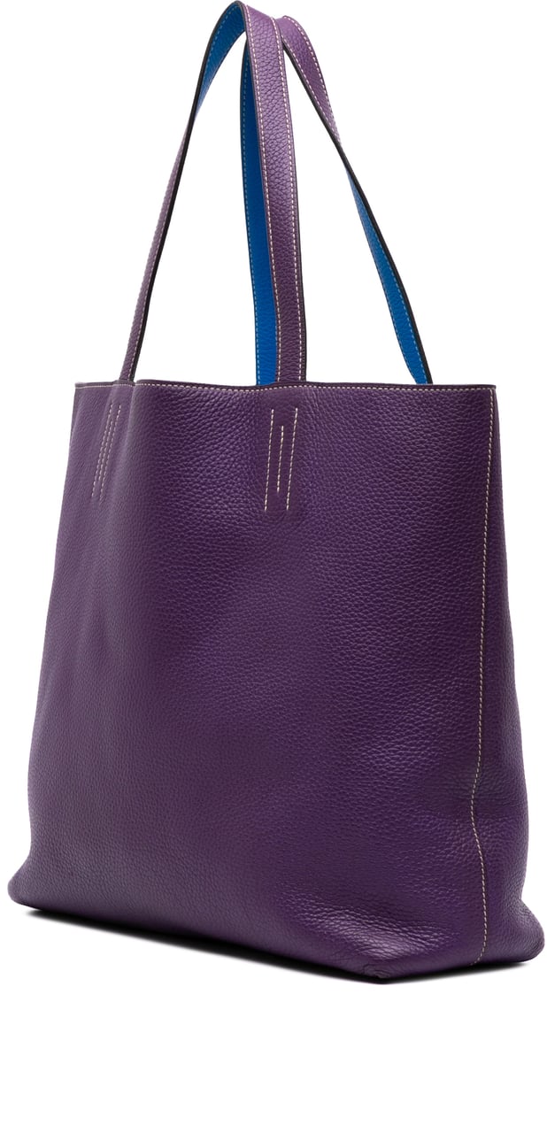 Hermès Clemence Double Sens 36 Paars
