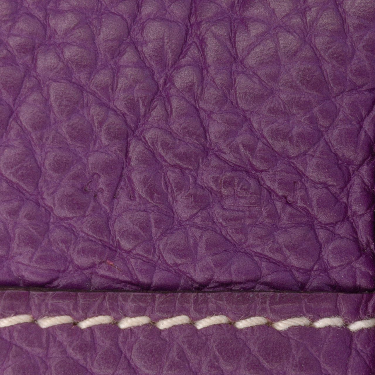 Hermès Clemence Double Sens 36 Paars
