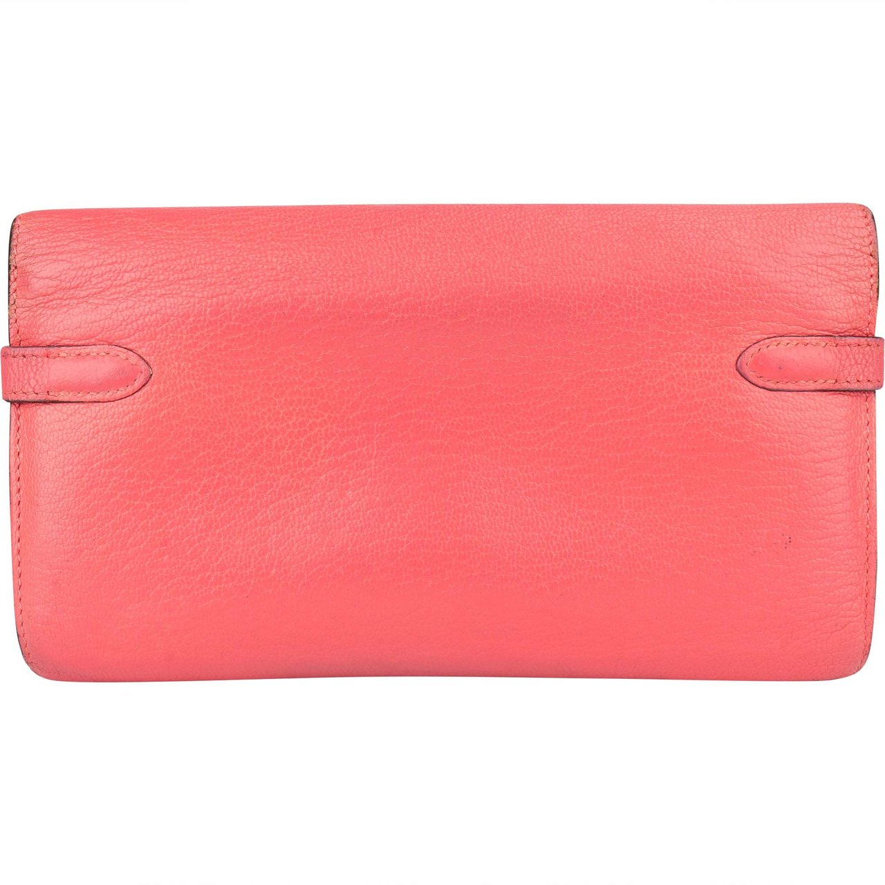 Hermès Hermès Pink Clemence Leather Kelly Wallet Roze
