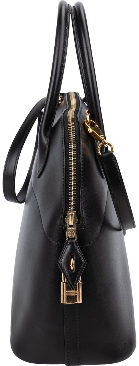 Hermès Noir Swift Leather Bolide 31 Handbag Zwart