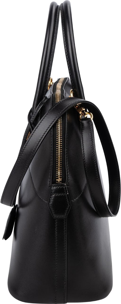 Hermès Noir Swift Leather Bolide 31 Handbag Zwart