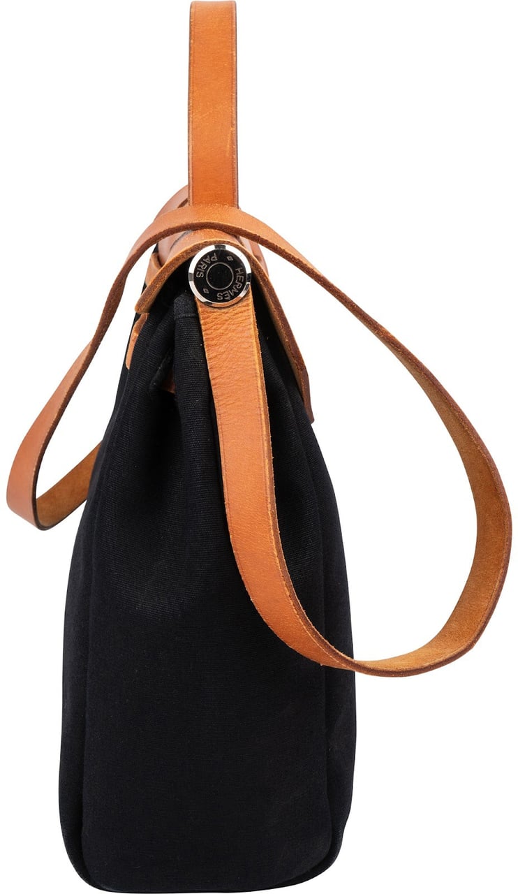 Hermès Classic Cotton Herbag 31 Shoulder Handbag Zwart