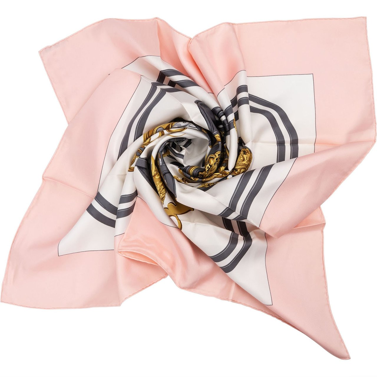 Hermès Brides de Gala Silk 90 Scarf Tuch Rood