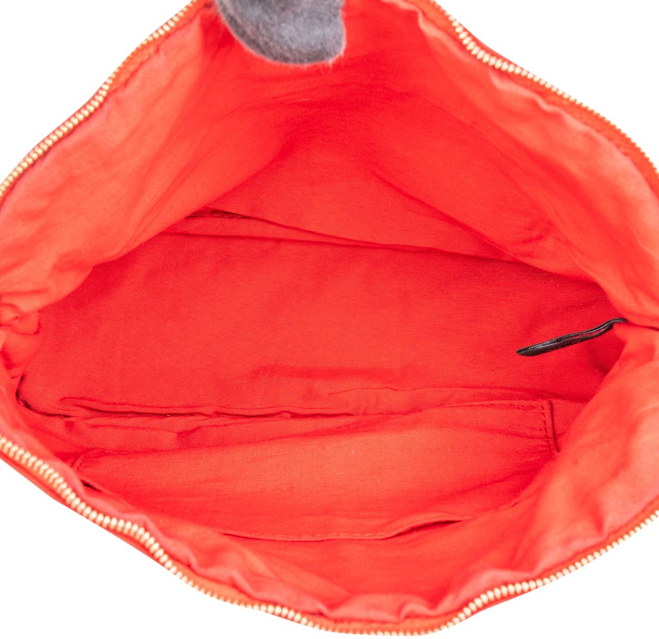 Hermès Canvas Bolide 25 Pouch Bag Rood
