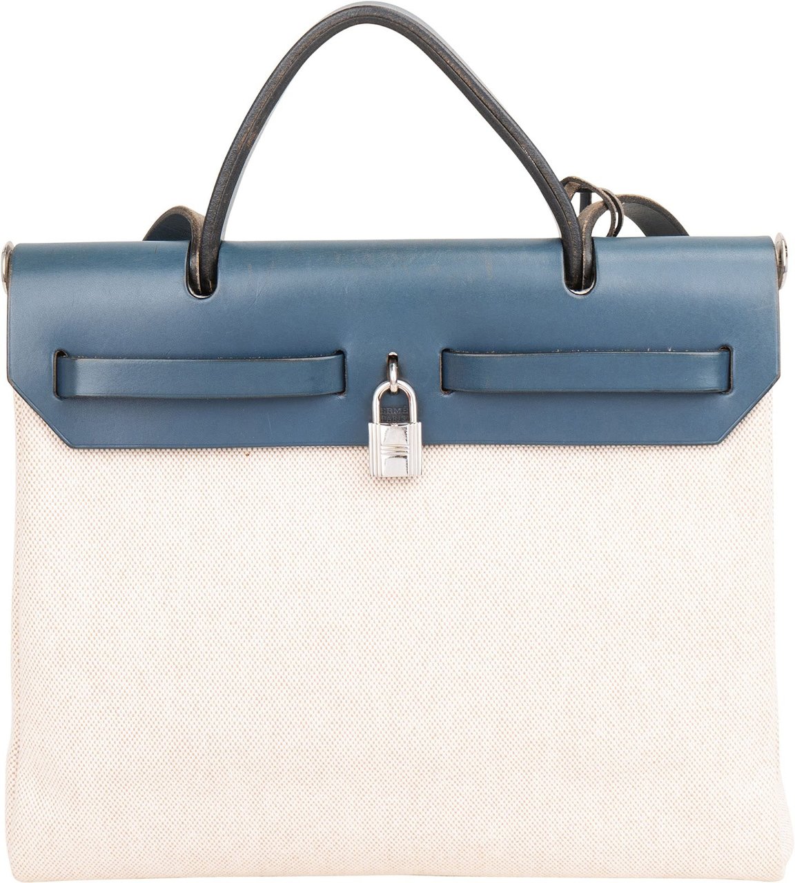 Hermès Classic Cotton Herbag 31 Crossbody Handbag Blauw