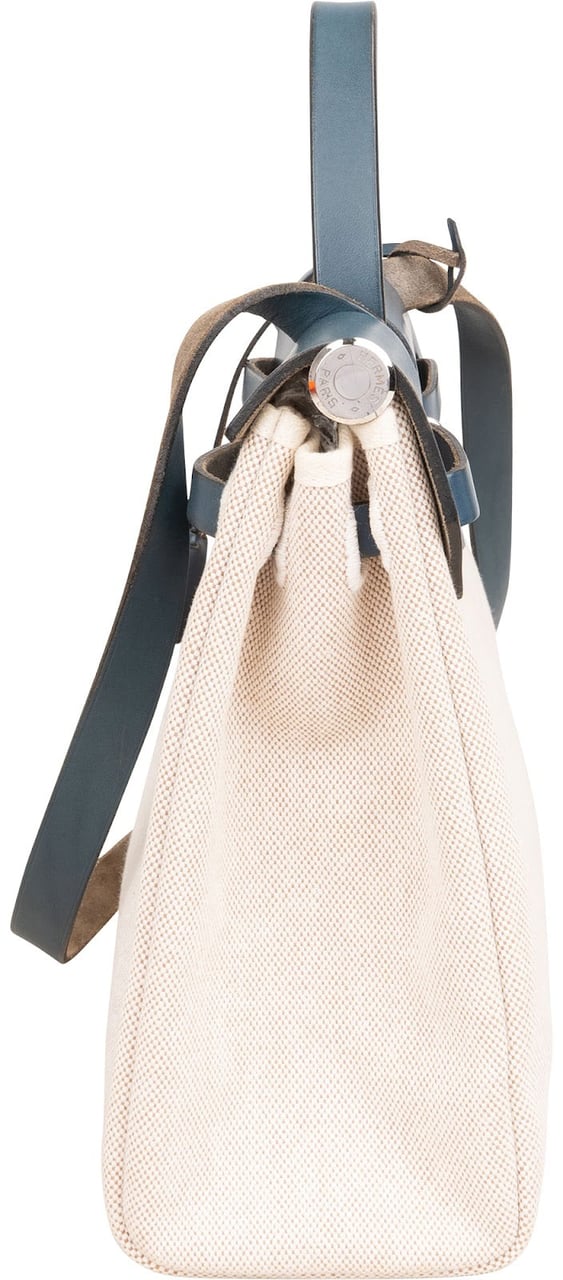 Hermès Classic Cotton Herbag 31 Crossbody Handbag Blauw