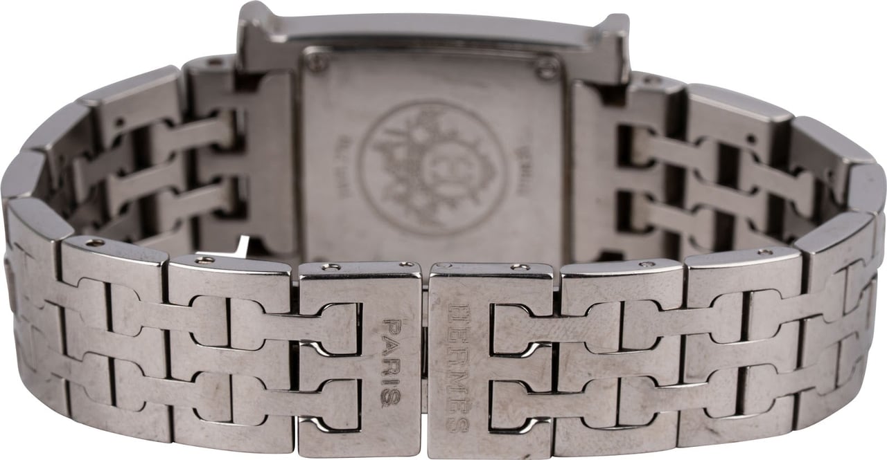 Hermès Silver Tone Heure H HH1.210 Women Watch Divers