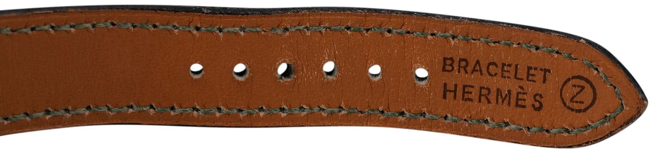 Hermès Gold Tone Heure H Women Watch HH1.210 Groen