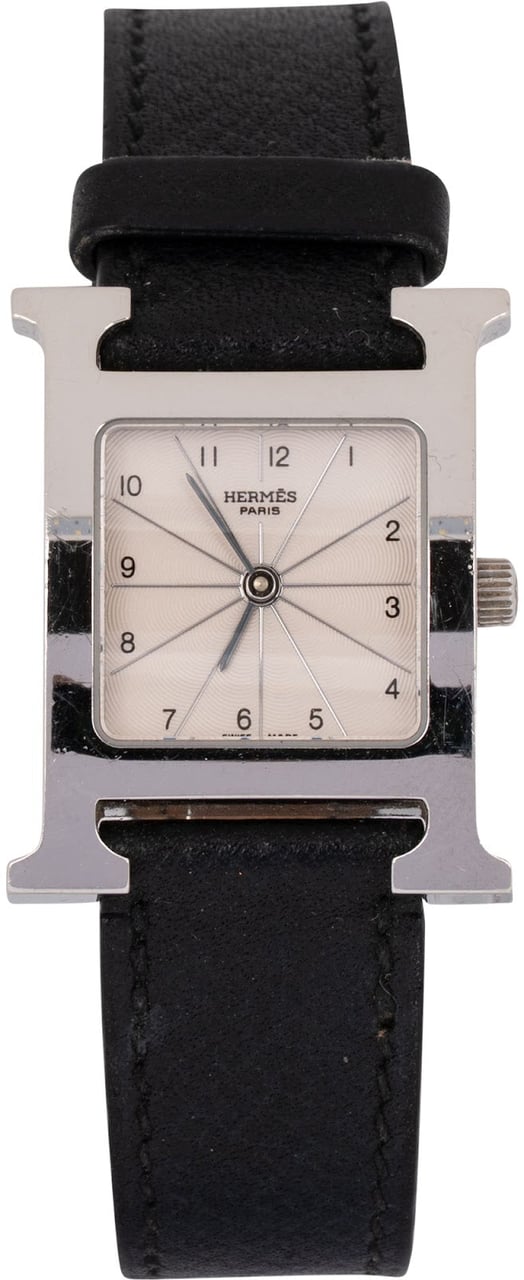 Hermès Silver Tone Heure H Women Watch HH1.210 Divers