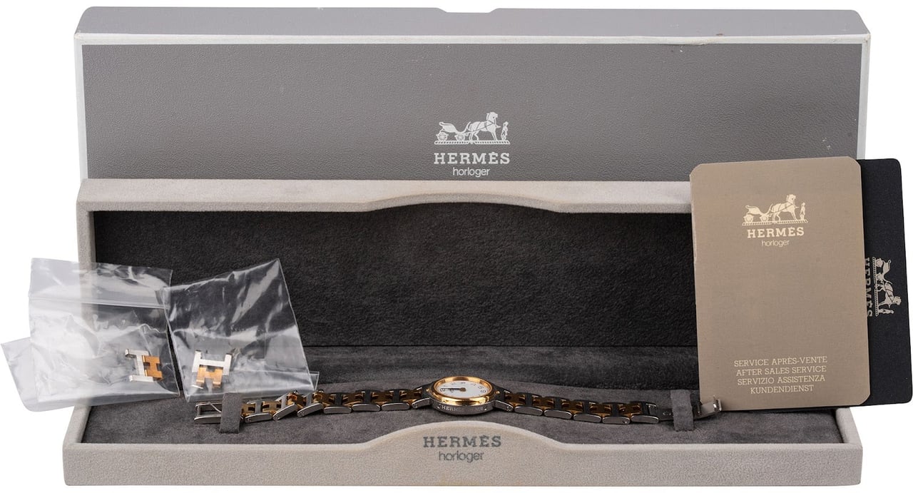 Hermès Bicolor Clipper Woman Watch Divers