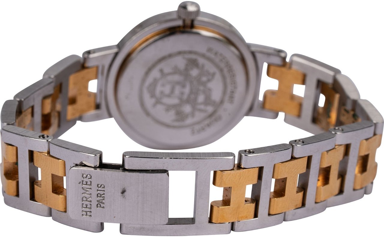Hermès Bicolor Clipper Woman Watch Divers