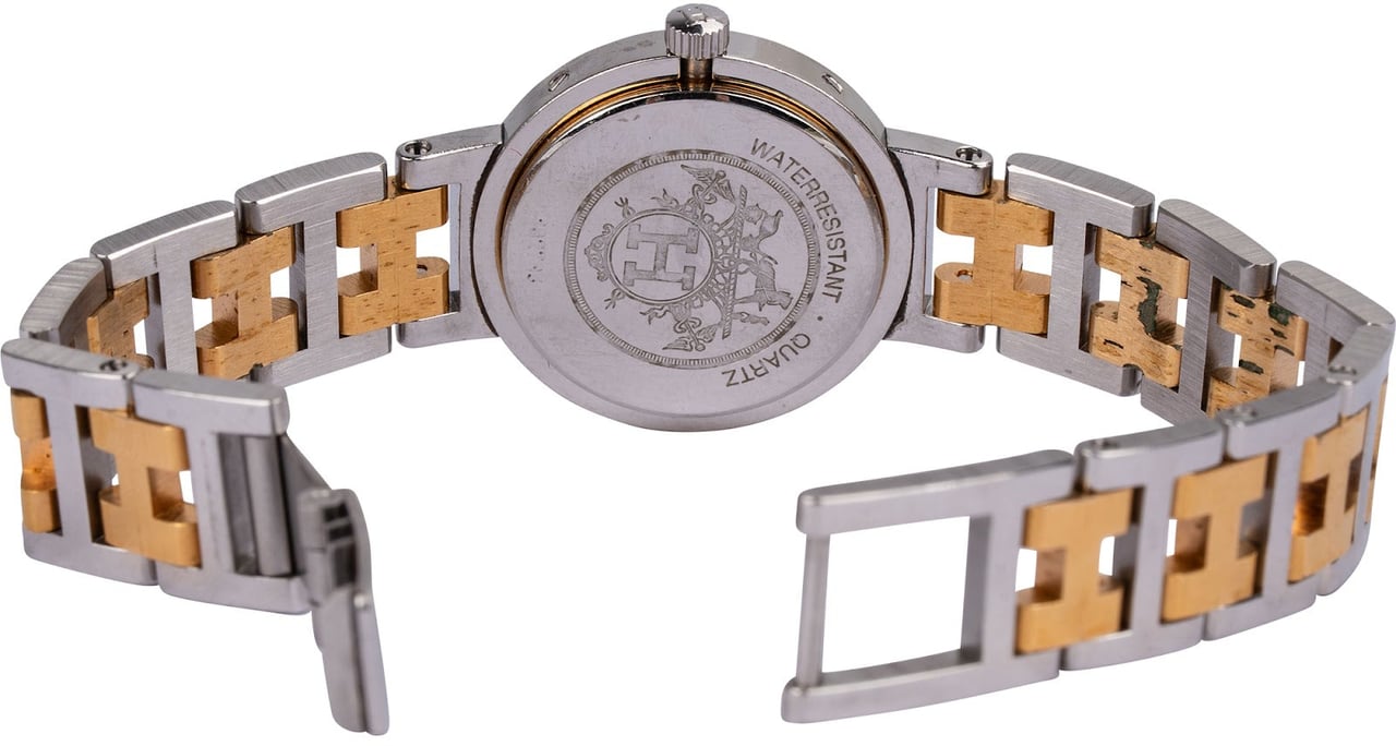 Hermès Bicolor Clipper Woman Watch Divers