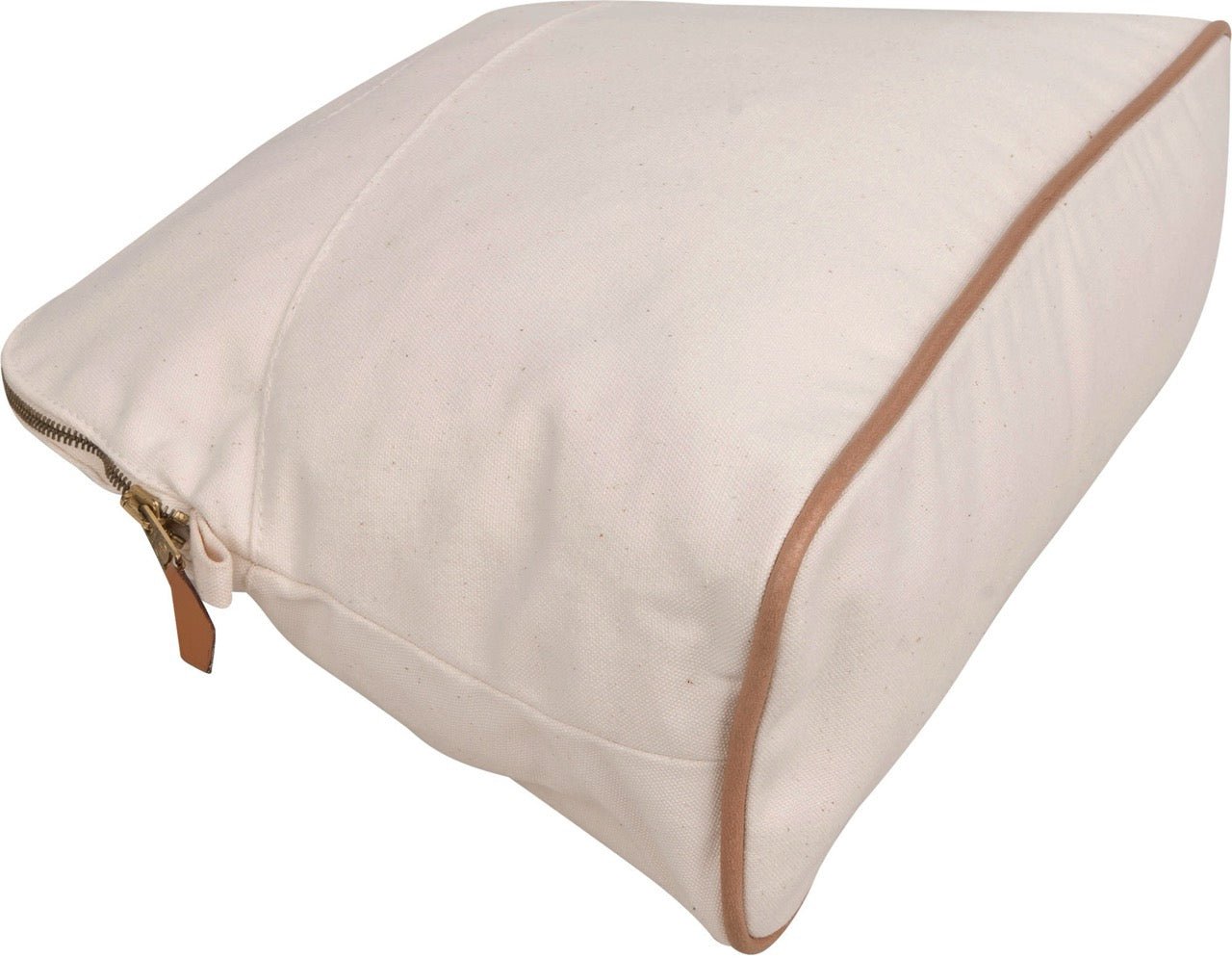 Hermès White Cotton Bolide Accessoires Bag Wit