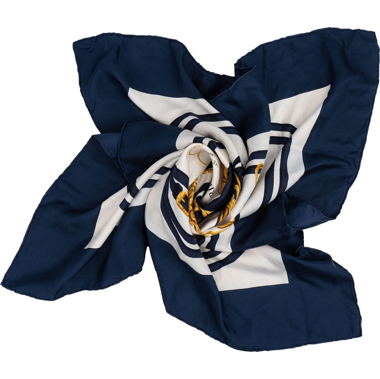 Hermès Brides de Gala Silk 90 Scarf Tuch Wit