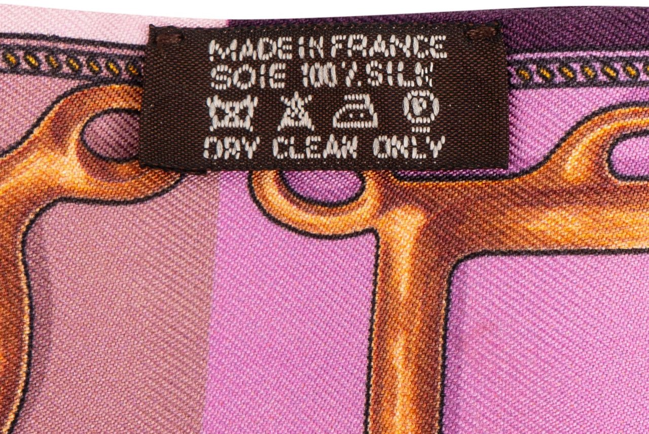Hermès Brides de Gala Silk Twilly Tuch Scarf Rood