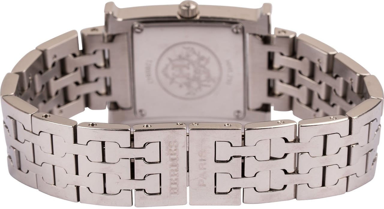 Hermès Silver Tone Heure H HH1.210 Women Watch Divers