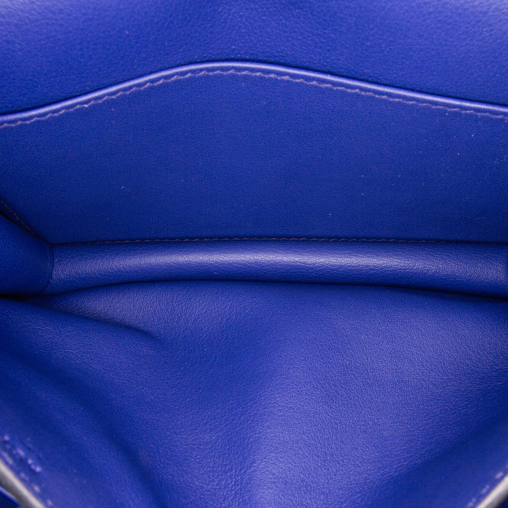 Hermès Mini Swift Constance 18 Blauw