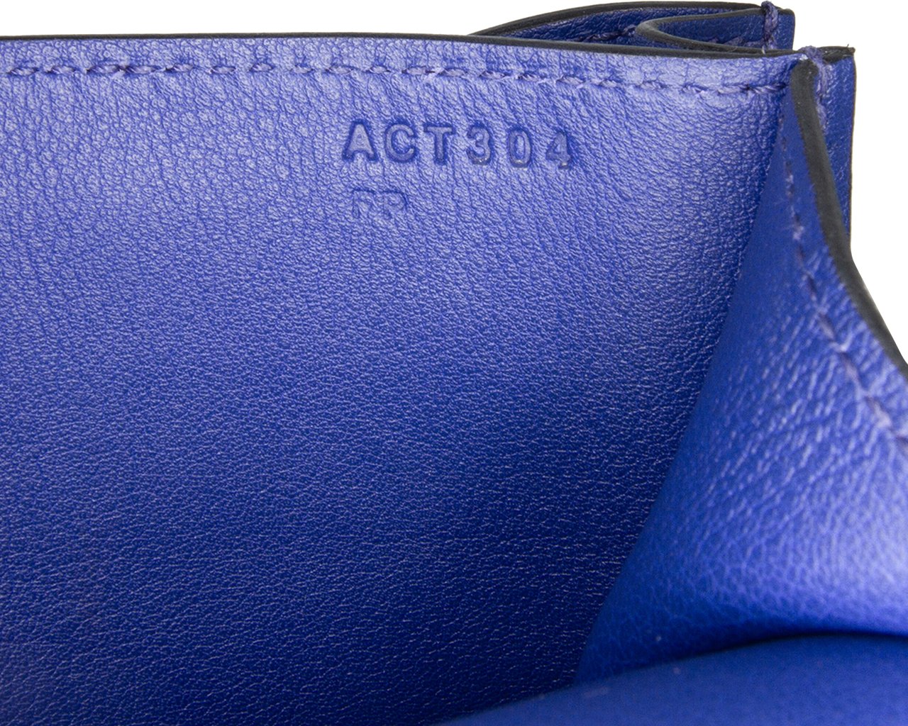 Hermès Mini Swift Constance 18 Blauw