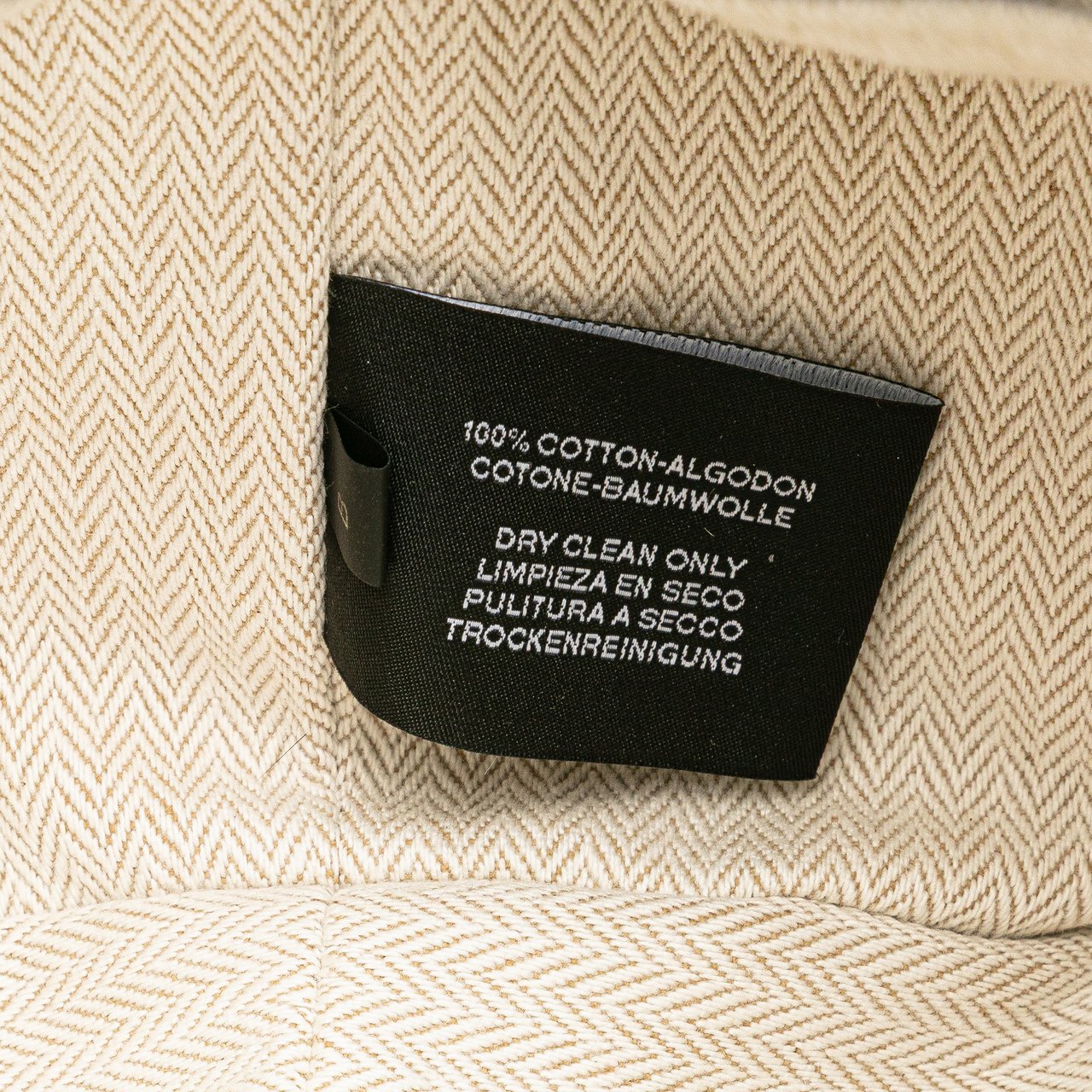 Hermès Small Toile Bride A Brac Case Blauw