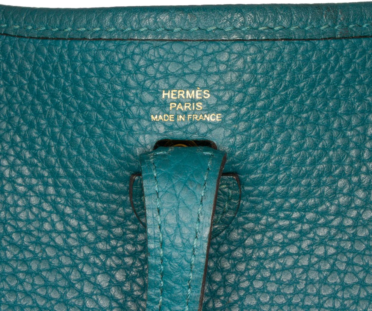 Hermès Clemence Evelyne III TPM Blauw