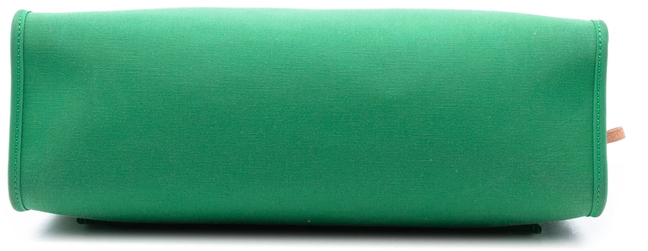 Hermès Toile Herbag Zip 31 Groen