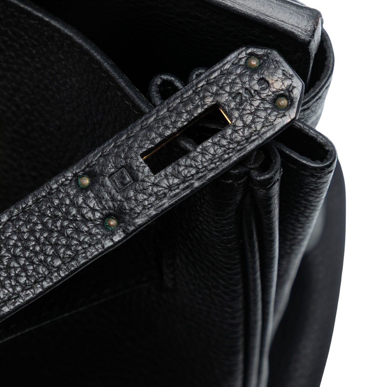 Hermès Togo Birkin Retourne 35 Zwart