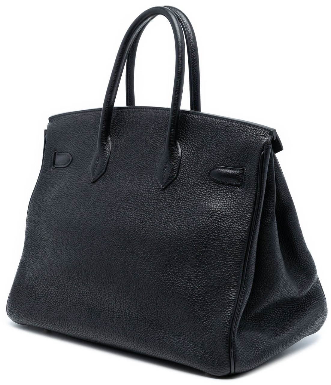 Hermès Togo Birkin Retourne 35 Zwart