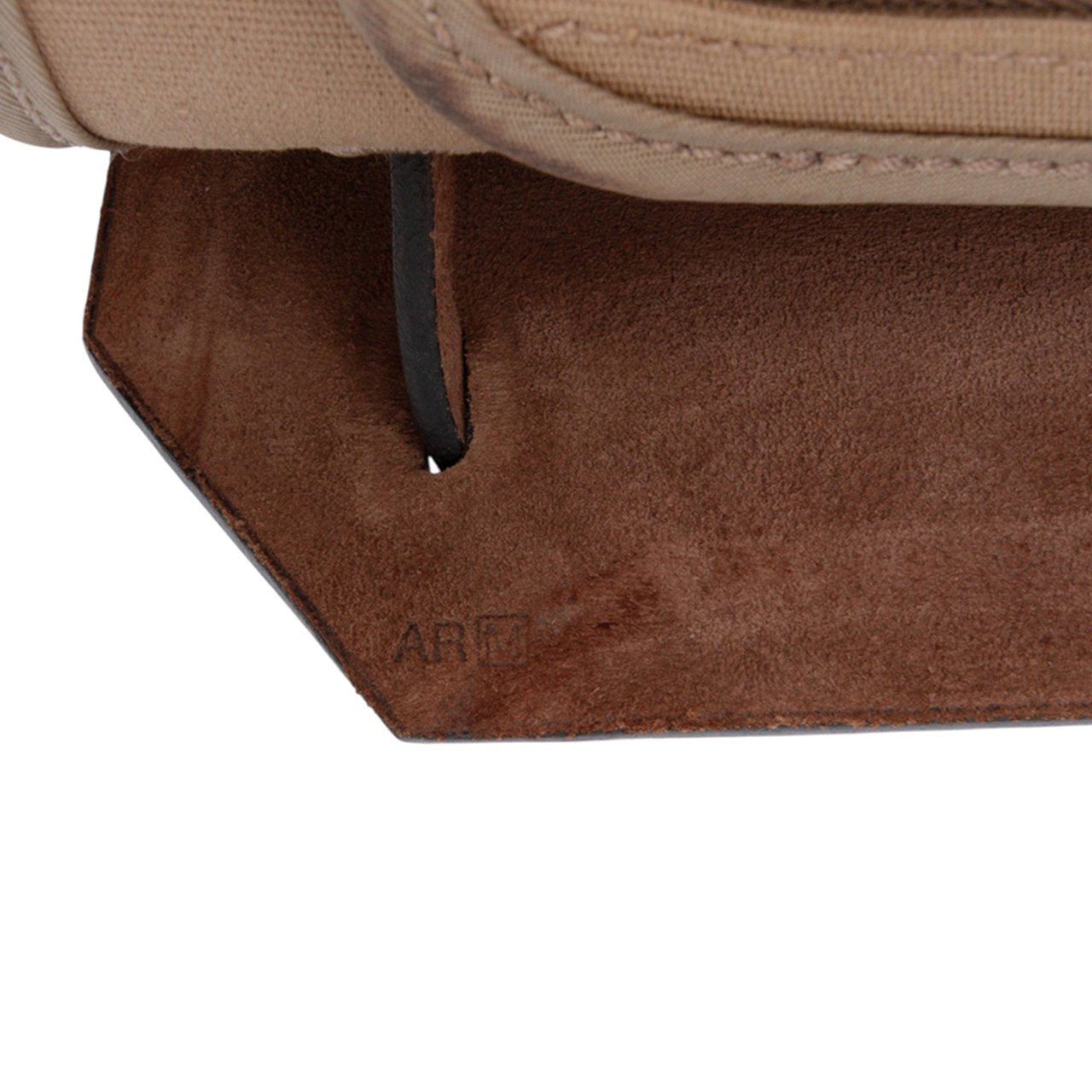 Hermès Toile Herbag Zip 39 Bruin