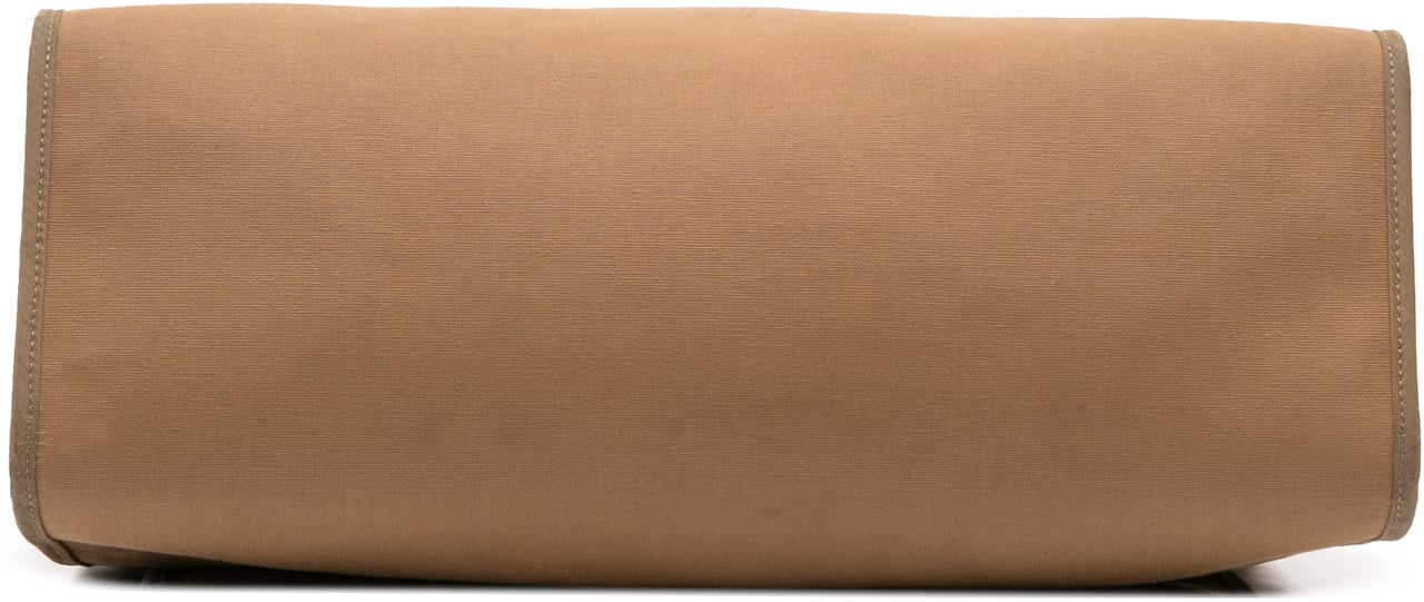Hermès Toile Herbag Zip 39 Bruin