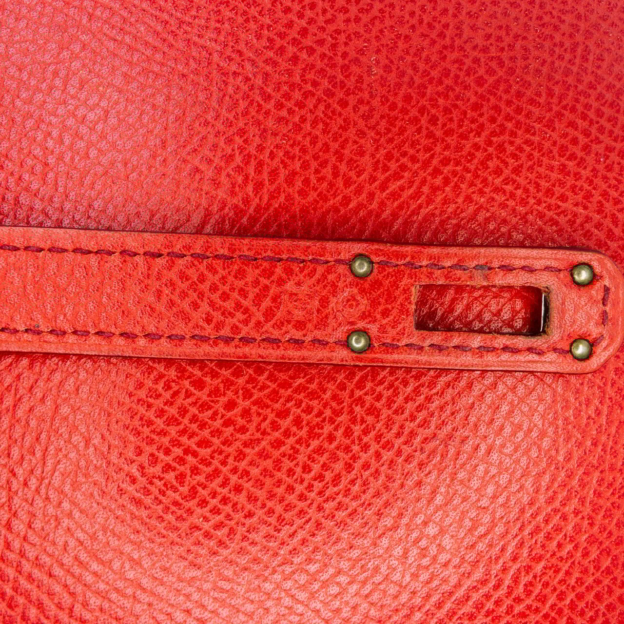 Hermès Epsom Flag Kelly Longue Wallet Oranje