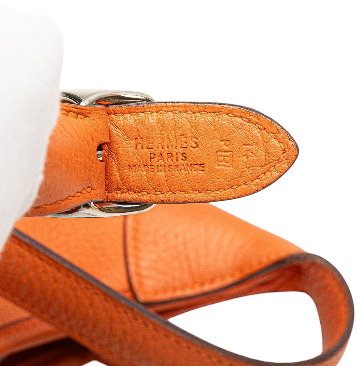 Hermès Clemence Trim II 31 Oranje